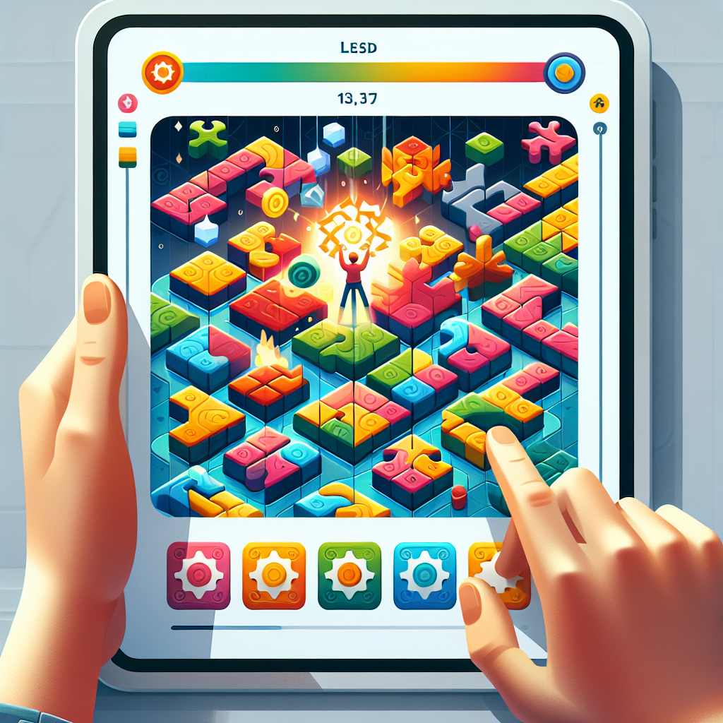 Скриншот игры 'Puzzle Master'