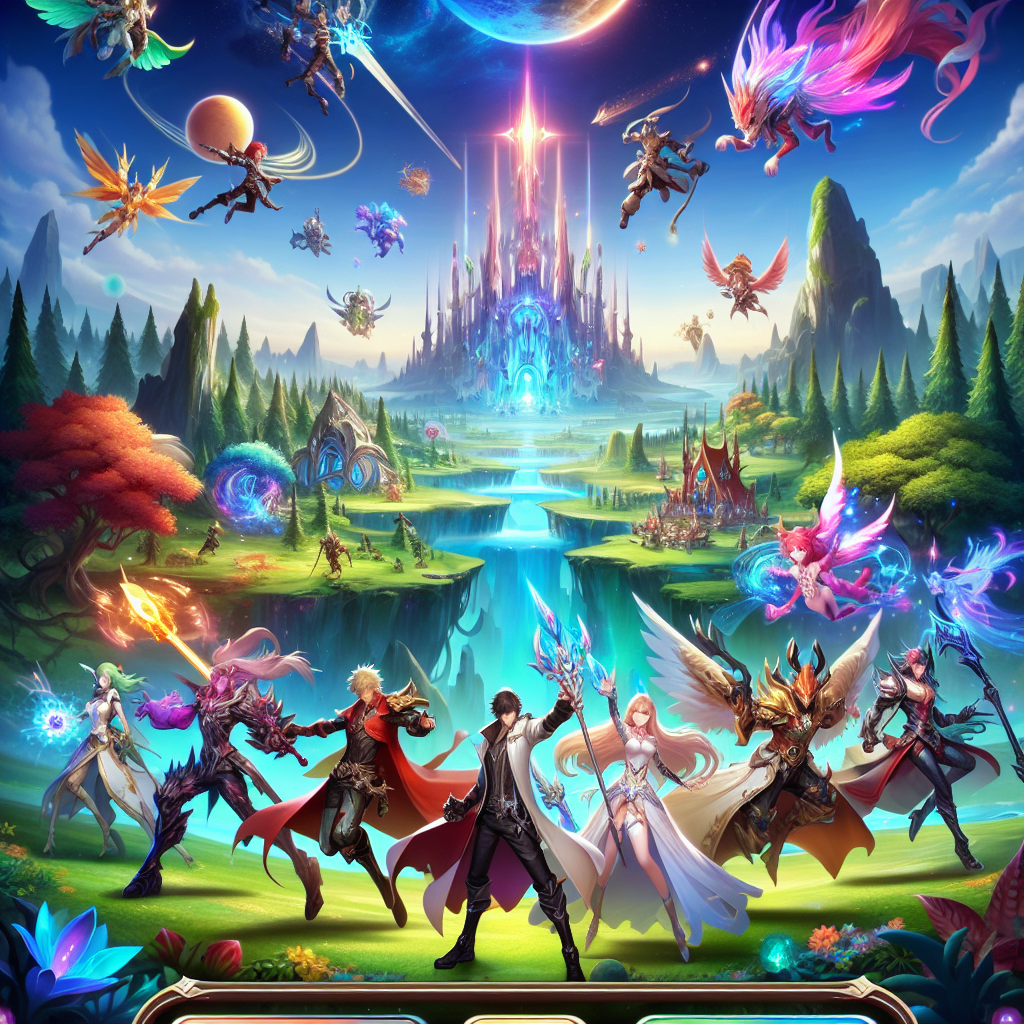 Exciting mobile game showcasing action and adventure